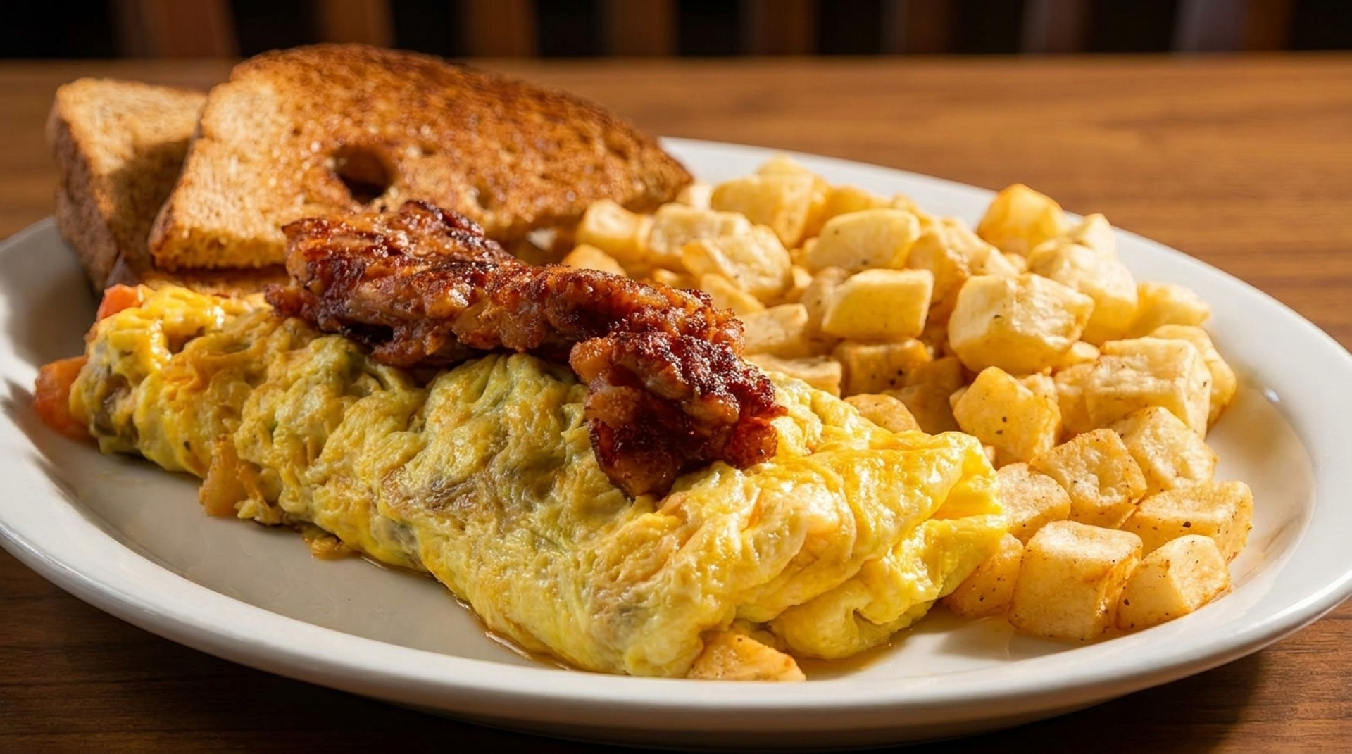 Biscuits, eggs, and fifty years of showing up